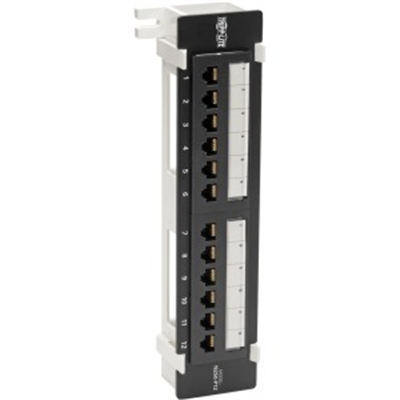 Cat6 PoE Patch Panel 12 Port