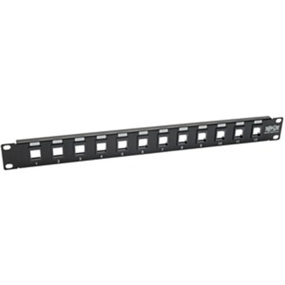 12-Port 1URM Blank Patch Panel