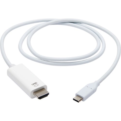 USB C HDMI Adapter White 3ft