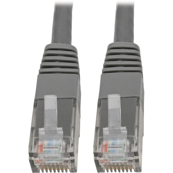 Cat6 Cat5e Molded Gray M/M 5ft