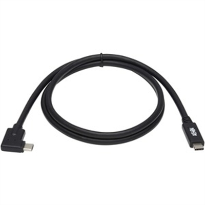USB C Cable Right Angle 100W