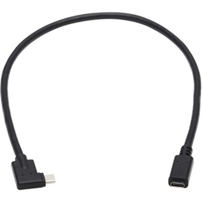 USB C Cable Right Angle 20In