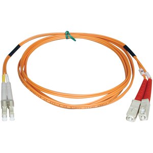 1 Meter Duplex LC/SC 50/125 Fiber Cable