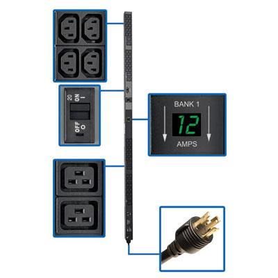 PDU Metered 208 240V C13 C19