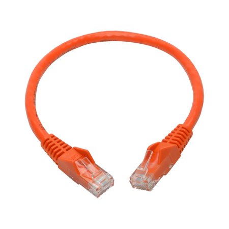 1ft Cat6 Snagless Mold Orange