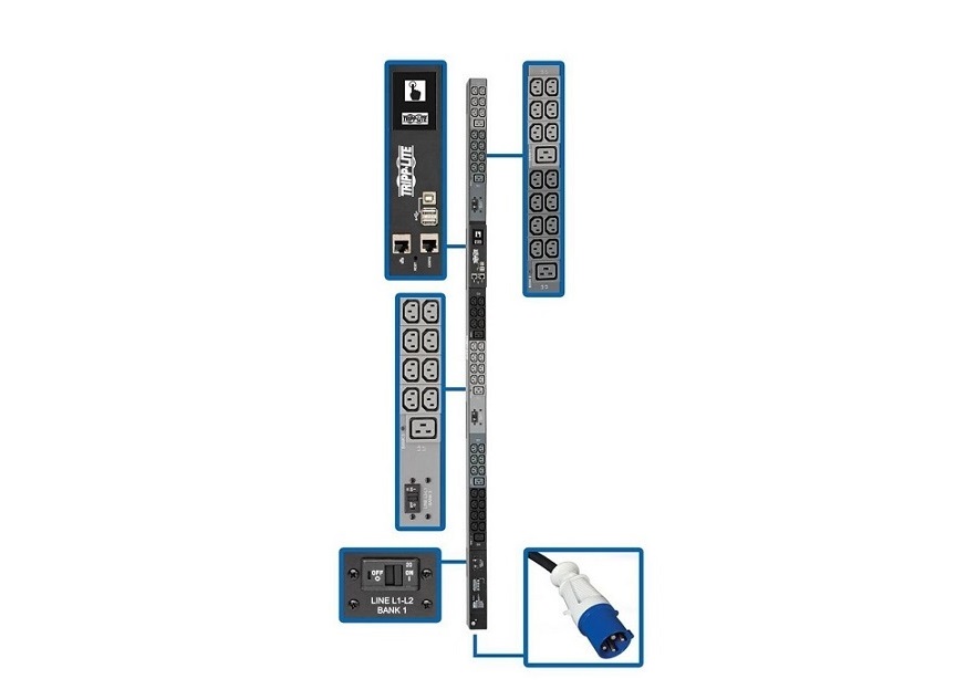 3Phase PDU Monitored 14.5kW 2