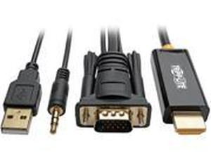 VGA to HDMI Adapter Cable 6'