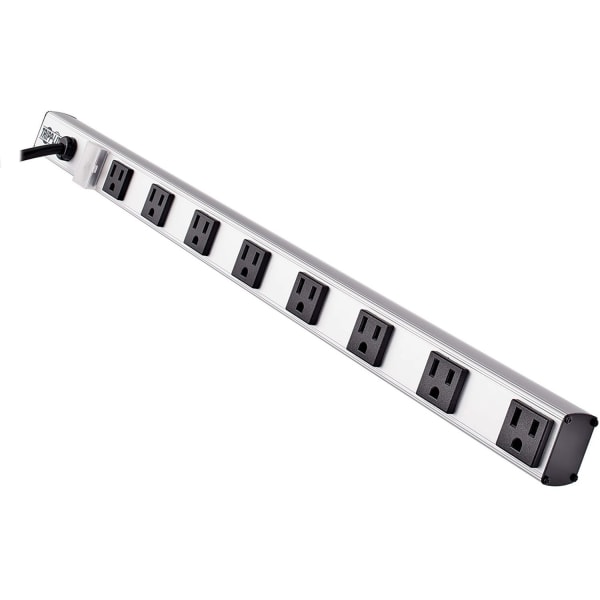 Power Strip 8-Outlet Right Ang