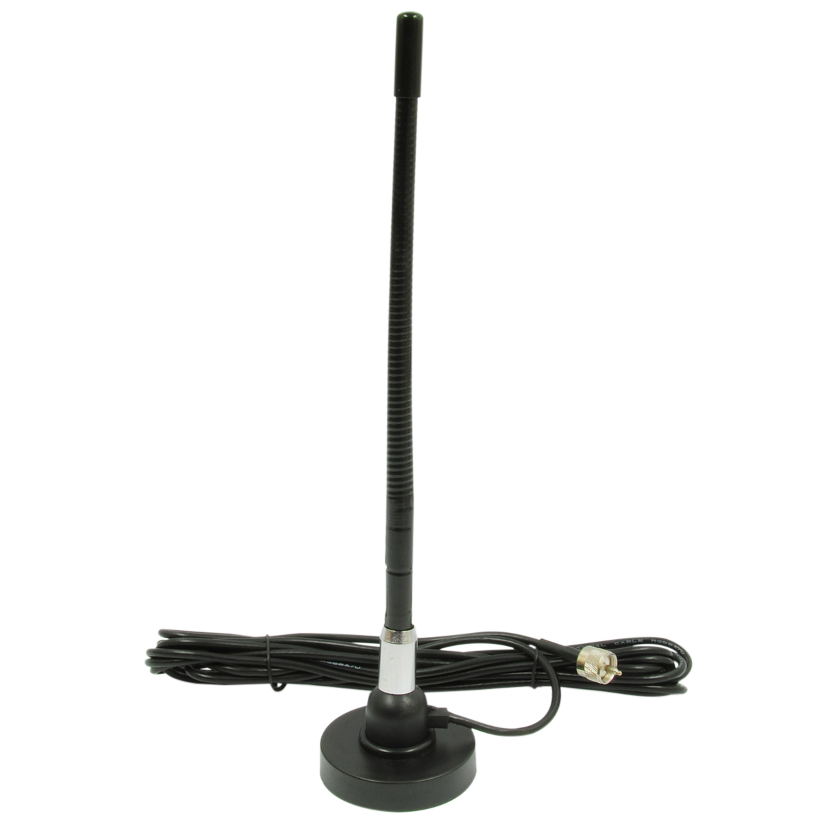 TruckSpec TSRD66730 12-Inch Magnet Mount Heavy Duty Rubber Duck Antenna Kit CB Amateur Radio Kit-Black