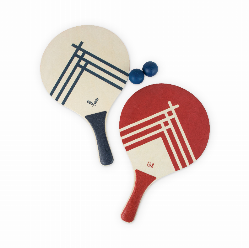 Beach Tennis Paddle Set By Foster & Rye