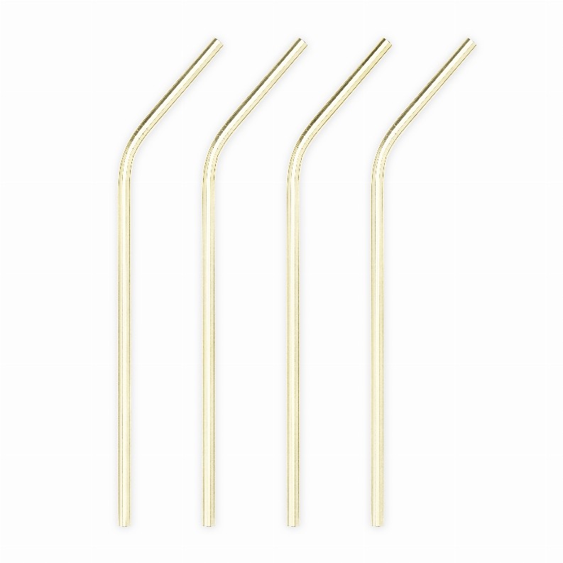 Gold Cocktail Straws By Viski