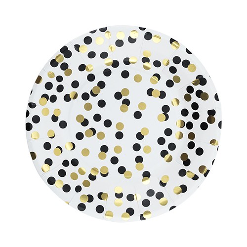 Polka Dot Appetizer Plate By Cakewalk