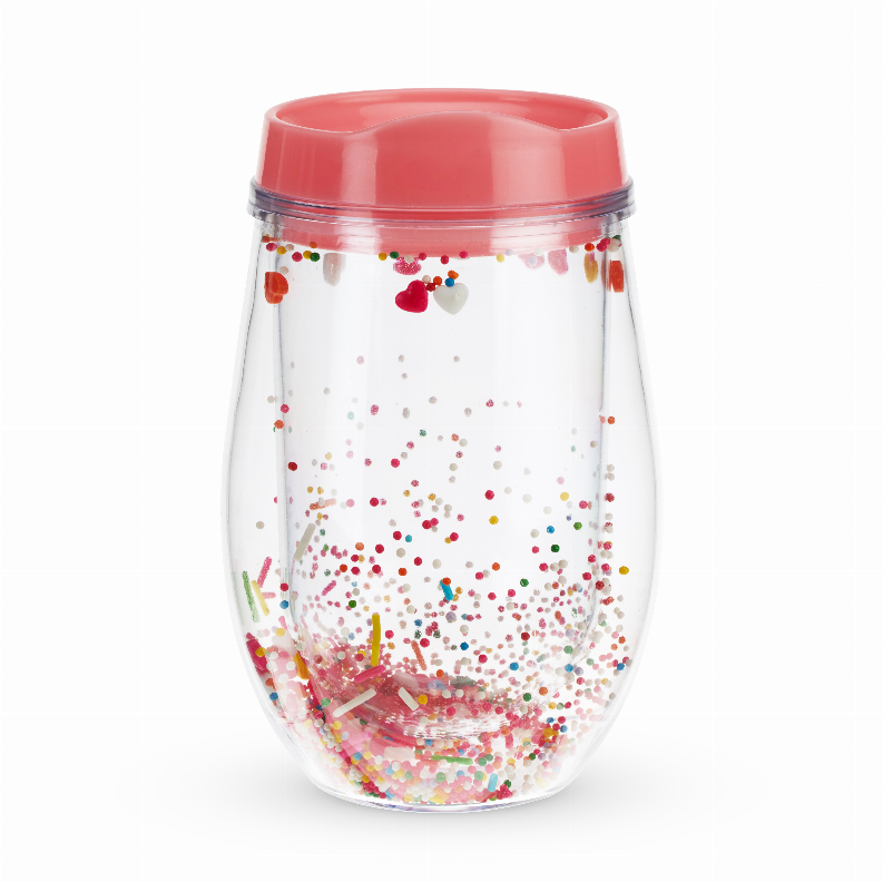 Sprinkles Stemless Wine Tumbler By Blush