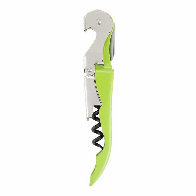 Truetap Double Hinged Waiter'S Corkscrew By True - Lime Green