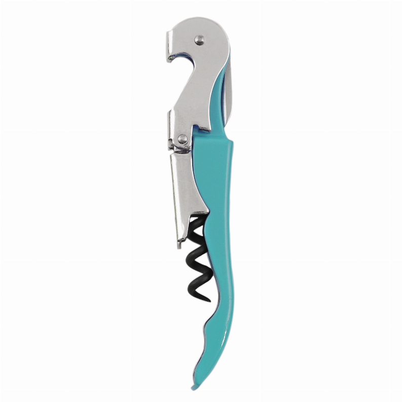 Truetap Double Hinged Waiter'S Corkscrew By True - Teal