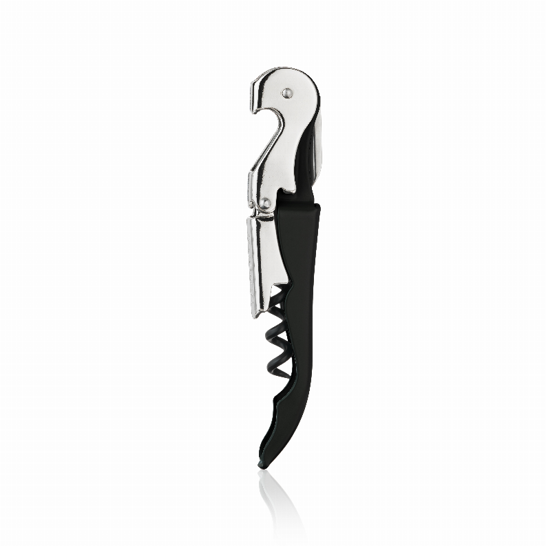 Truetap Double Hinged Waiter'S Corkscrew By True - Black