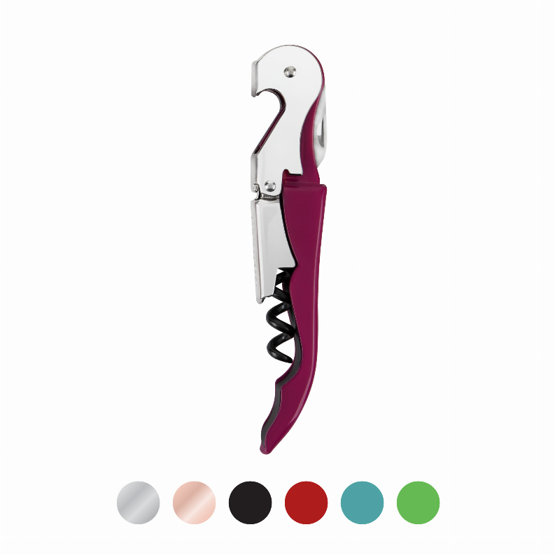 Truetap: Double-Hinged Waiter'S Corkscrew - Burgundy