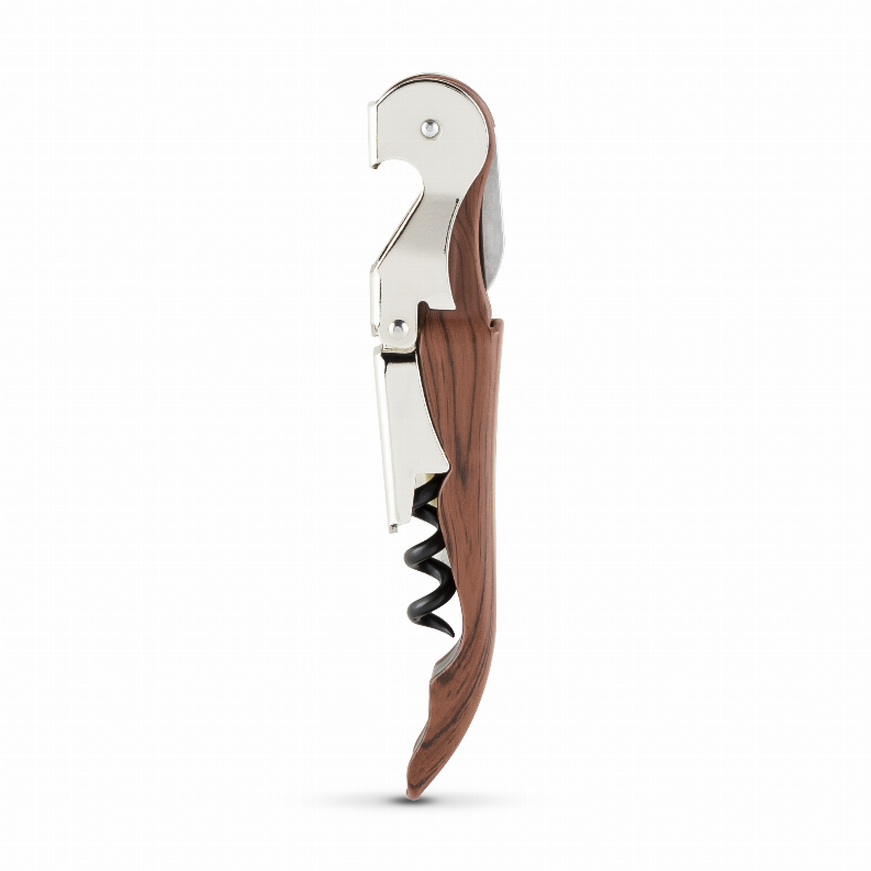 Truetap: Riveted Wood Double Hinge Corkscrew