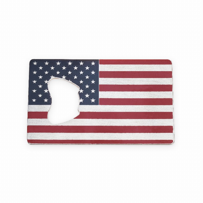 Usa Flag Bottle Opener By Foster & Rye