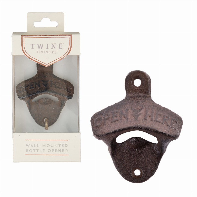 Wall Mounted Bottle Opener By Twine