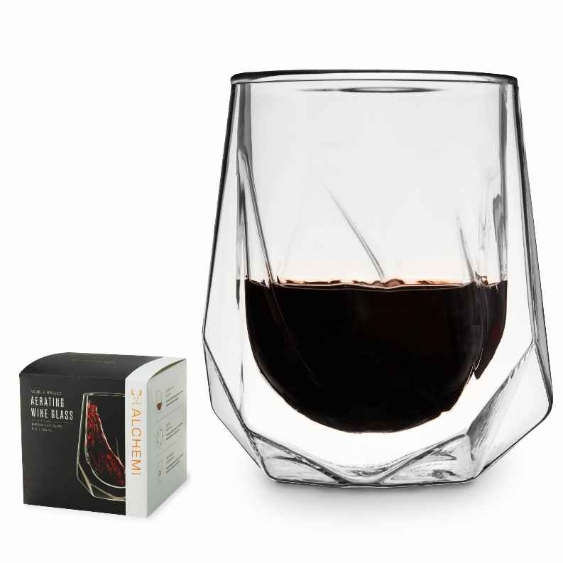 Alchemi Aerating Wine Tasting Glass by Viski