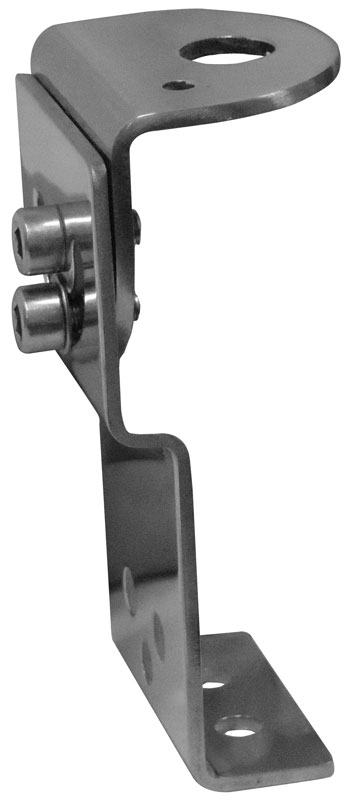 SS HOOD GROOVE MOUNT W/SWIVEL TOP 1/2" HOLE