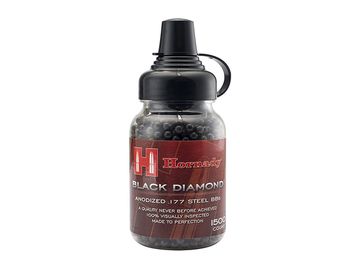 Umarex Hornady .177 Black Diamond Steel BBs - 1500 ct.