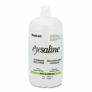 Fendall Eyesaline Eyewash Saline Solution Bottle Refill, 32 oz