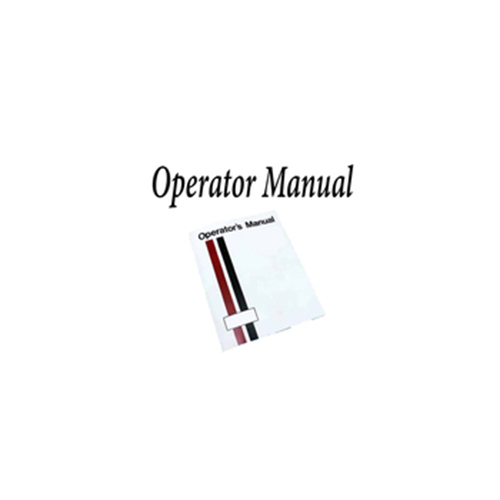 Operators Manual For Hr2510