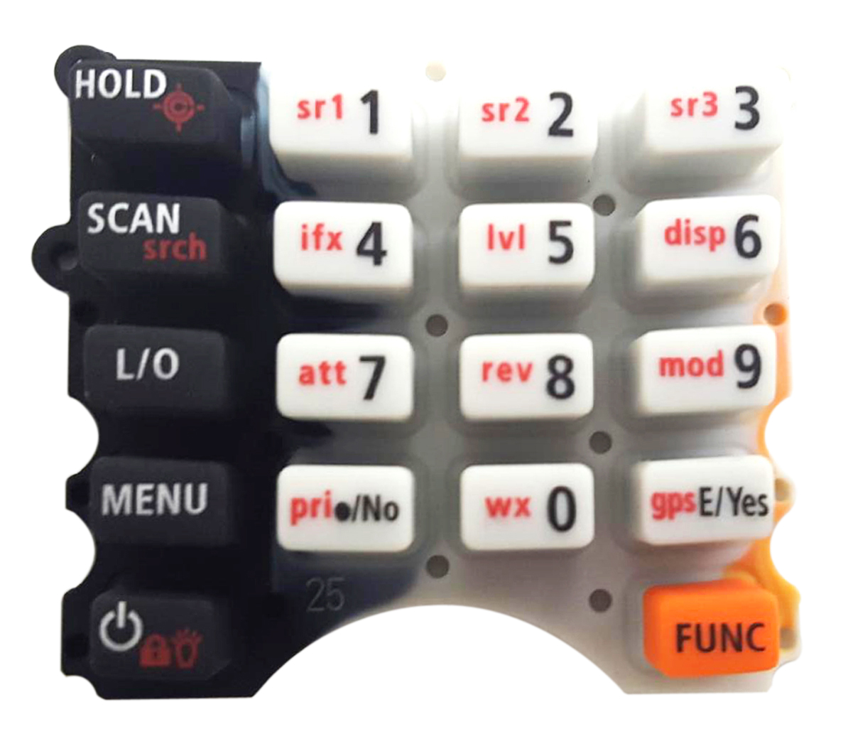 Replacement Keypad For Uniden Bcd325P2