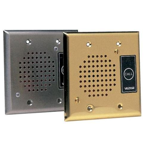 Doorplate Spkr- Flush w/LED (Stainless)