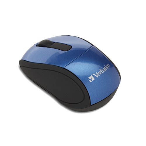 Verbatim 97471 Wireless Mini Travel Mouse (Blue)