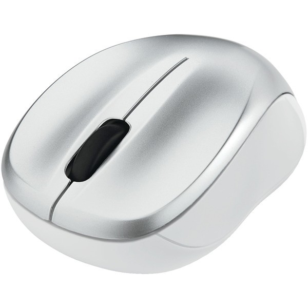 Verbatim 99777 Silent Wireless Blue-LED Mouse (Silver)