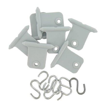 Awning Accessory Hangers, Gray, Carded