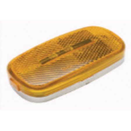 9 DIODE WATERPROOF LED 4 X 2 MARKER LIGHT - AMBER