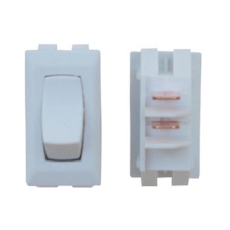 On/Off Switch - White 1/Card