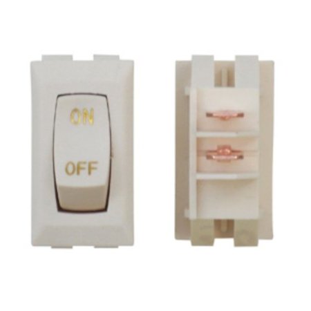 Labeled On/Off Switch - Ivory 1/Card