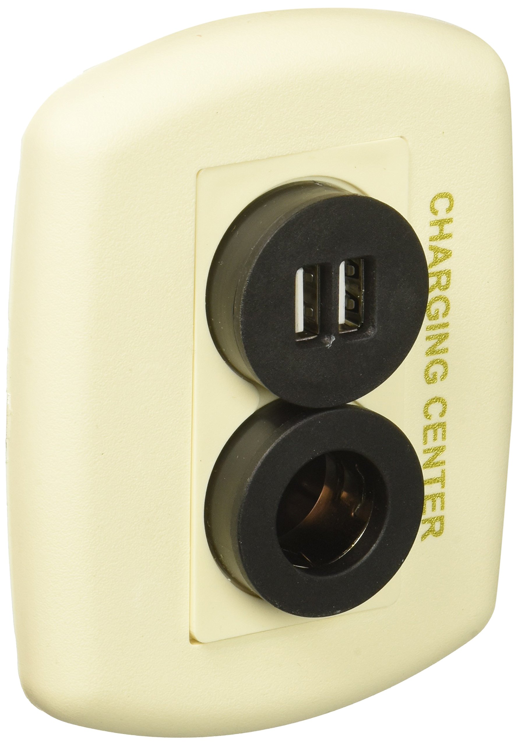 EUROSTYLE USB CHARGING CENTER  IVORY