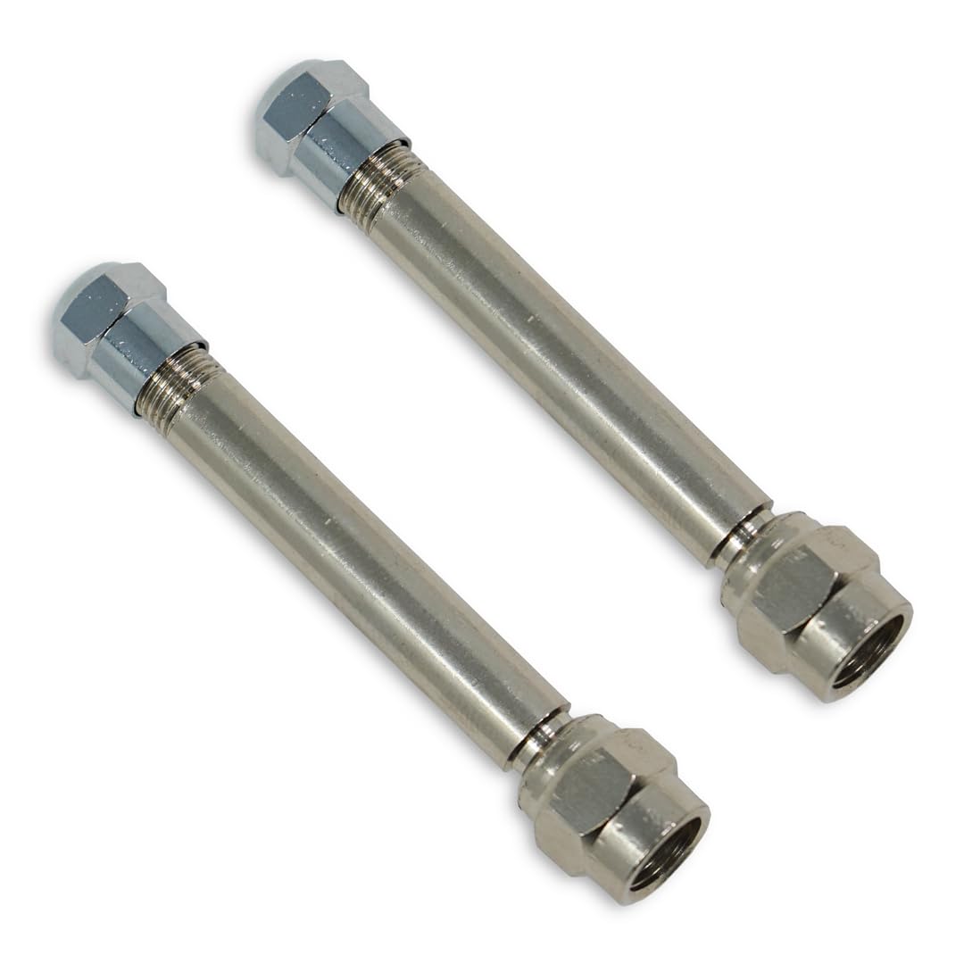 TIREMINDER STRAIGHT VALVE EXTENDERS 2IN L 2 PACK