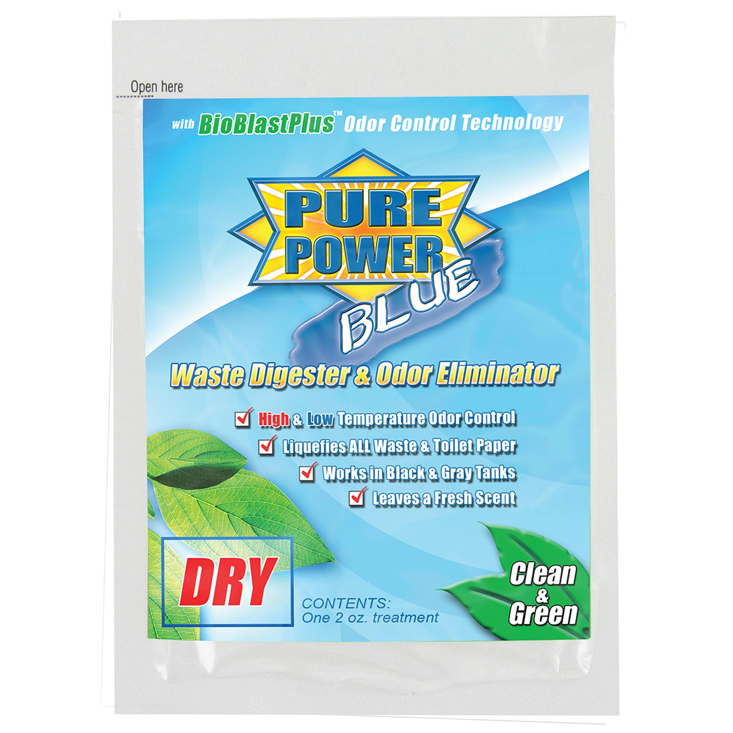 PURE POWER BLUE DRY 8 PER BOX