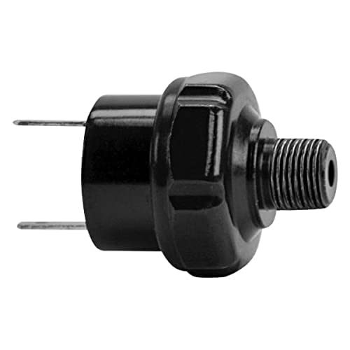 PRESSURE SWITCH 1/8 M NPT PORT 1/4 SPADE CONNECTORS(140 PSI ON175 PSI OFF)