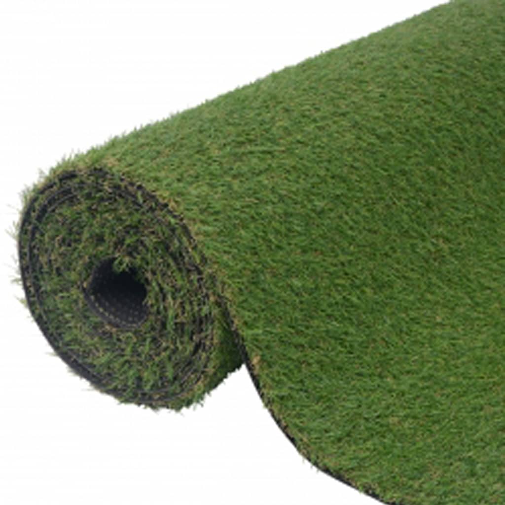 vidaXL Artificial Grass 3.3'x16.4'/0.1" Green