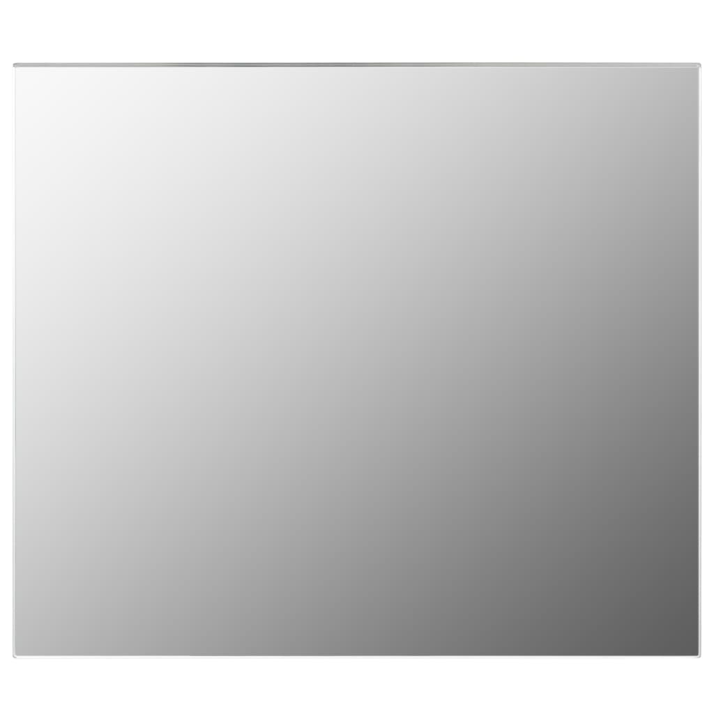 vidaXL Frameless Mirror 27.6"x19.7" Glass