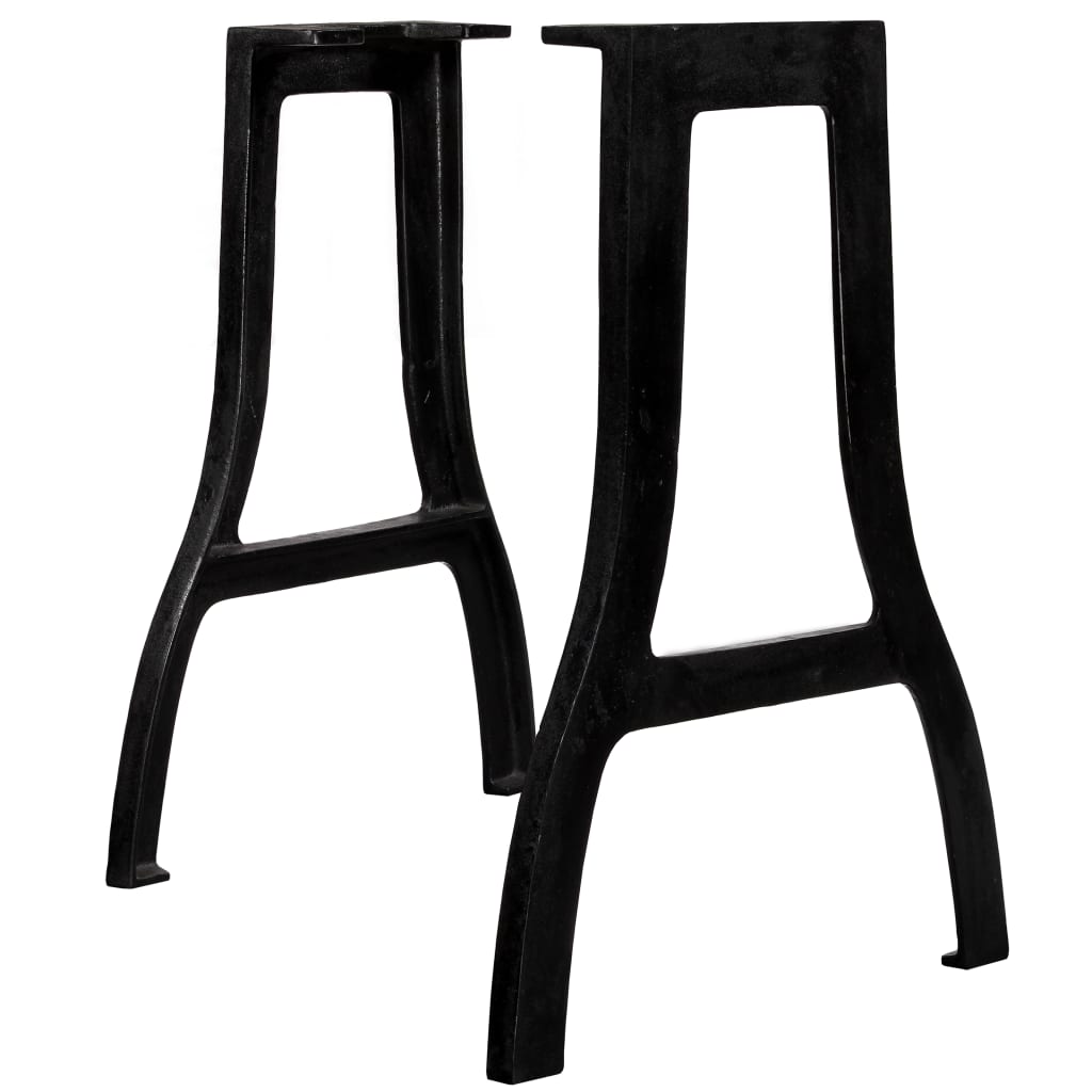 vidaXL Dining Table Legs 2 pcs A-Frame Cast Iron