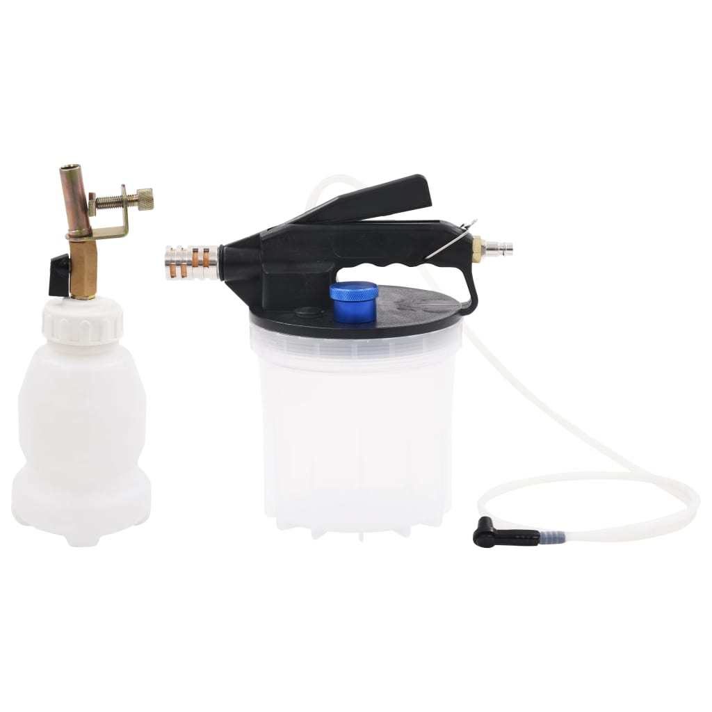 vidaXL Pneumatic Brake Bleeder Extractor Pump with Filler Bottle 0.53 gal