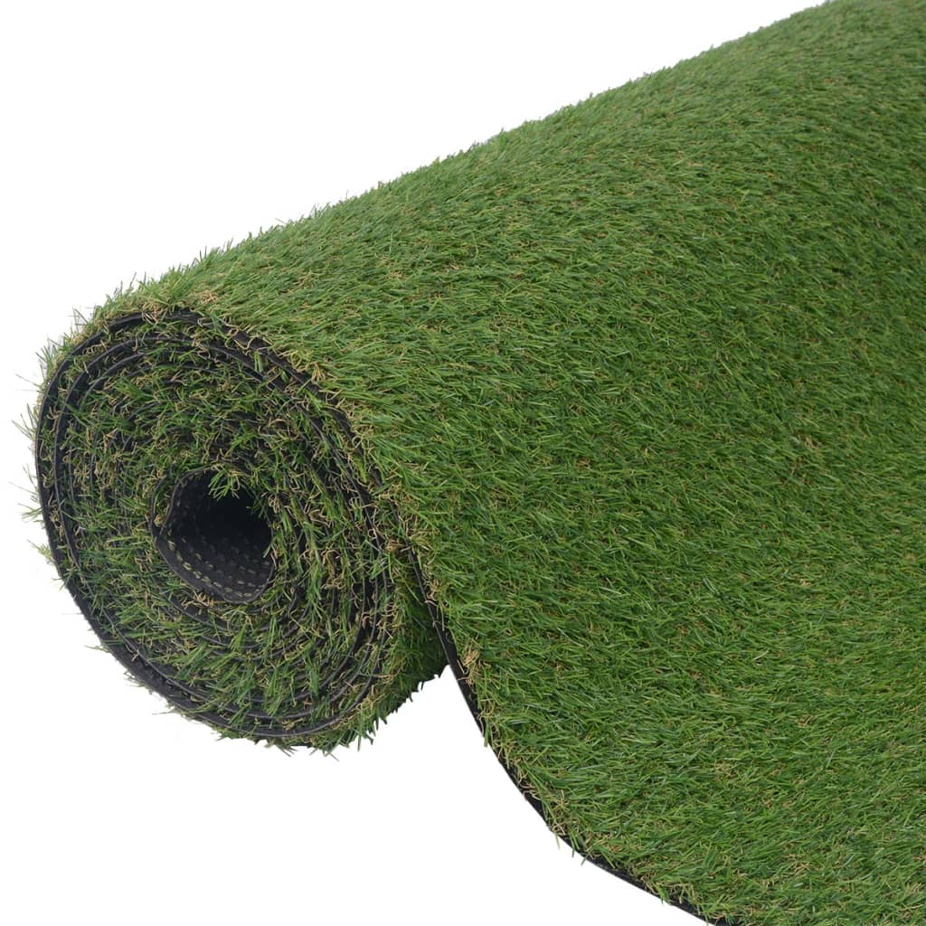 vidaXL Artificial Grass 3.3'x49.2'/0.8 Green"