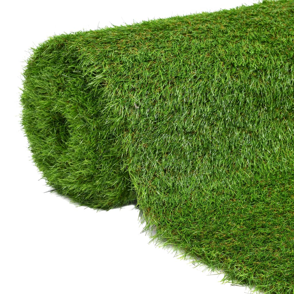 vidaXL Artificial Grass 4.9'x16.4'/1.6 Green"