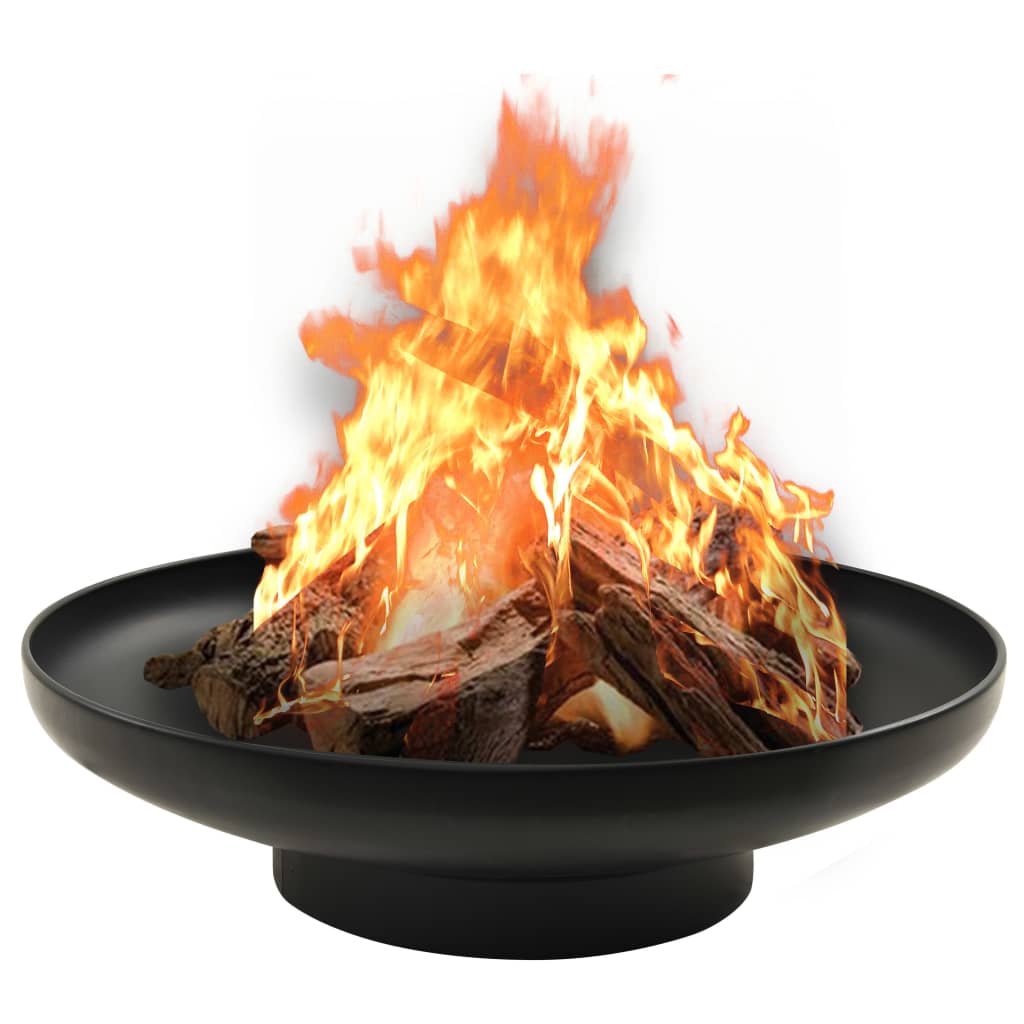 vidaXL Fire Pit 23.2" Steel