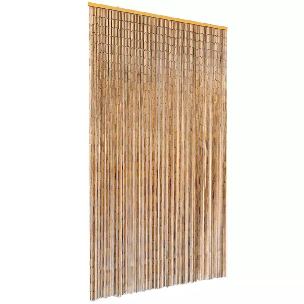 vidaXL Insect Door Curtain Bamboo 47.2"x86.6"