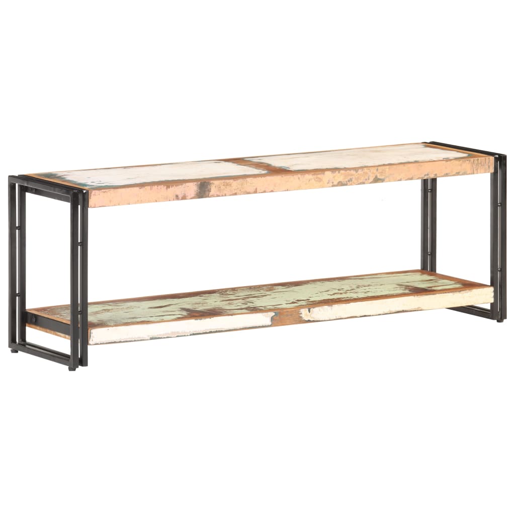 vidaXL TV Cabinet 47.2"x11.8"x15.7" Solid Reclaimed Wood